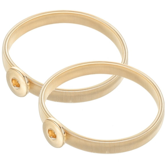 2pcs Men Arm Cuff Elastic Bracelets Sleeve Garters Shirt Sleeve Holders