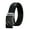 White Black, variant on Men Autumatic Belt Business Formal Belt Smooth Faux Leather Alloy Buckle Anti-break Great Durability Anti-slip Men Meeting Commute Suit Pants Belt White Black