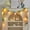 A, variant on Easter Decorations Egg Lights Fairy Light Battery Operated with Timer, 6.5ft 10 LED Easter Lights String for Table Home Tree Mantel Party Décor, Indoor & Outdoor