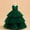 Z2-Green, variant on 3-14 Years Girls Pageant Dress Tulle Dresses Bridesmaid Wedding Communion Birthday Party Pageant Maxi Prom Gown for Kids Green