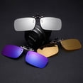 thumbnail image 2 of BE-TOOL Clip On Sunglasses Polarized Lenses UV400 Protection Anti Glare Ultra-Light 7 Color Choice, 2 of 6