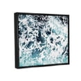 thumbnail image 3 of Stupell Industries Abstract Ocean Foam Pattern Nature Painting Black Floater Framed Art Print Wall Art, 31 x 25, 3 of 9