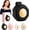 Black, variant on Portable Clip On Fan, 360° Rotatable Mini Fan for Waist Shirt & Desk, 3-Speed Personal Fan, Hands-Free Neck Fan Alternative, Small Hard Hat Fan for Construction Outdoor Work, Travel Gift (Pink)
