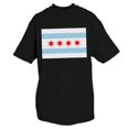 thumbnail image 1 of T-Shirts Hommes Drapeau de la Ville de Chicago, 1 of 1