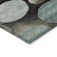thumbnail image 6 of Dalyn Rugs Machine Washable Indoor/Outdoor Chantille ACN2062 Black 1'8" x 2'6" Rug, 6 of 7