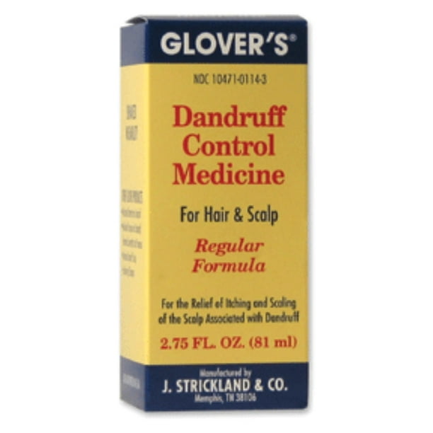 Glovers Dandruff Control Medicine 2 75 Oz Pack Of 3 Walmart Com