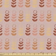 thumbnail image 1 of Floral Fabric by the Yard, Abstract Design Warm Toned Pastel Flowers Pattern Botanical Print, Decorative Upholstery Fabric for Chairs & Home Accents, Pale Salmon Multicolor by Ambesonne, 1 of 5