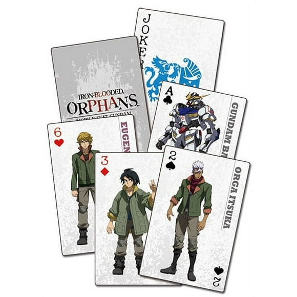 Playing Cards - Gundam Ibo - Group New Licensed ge51622