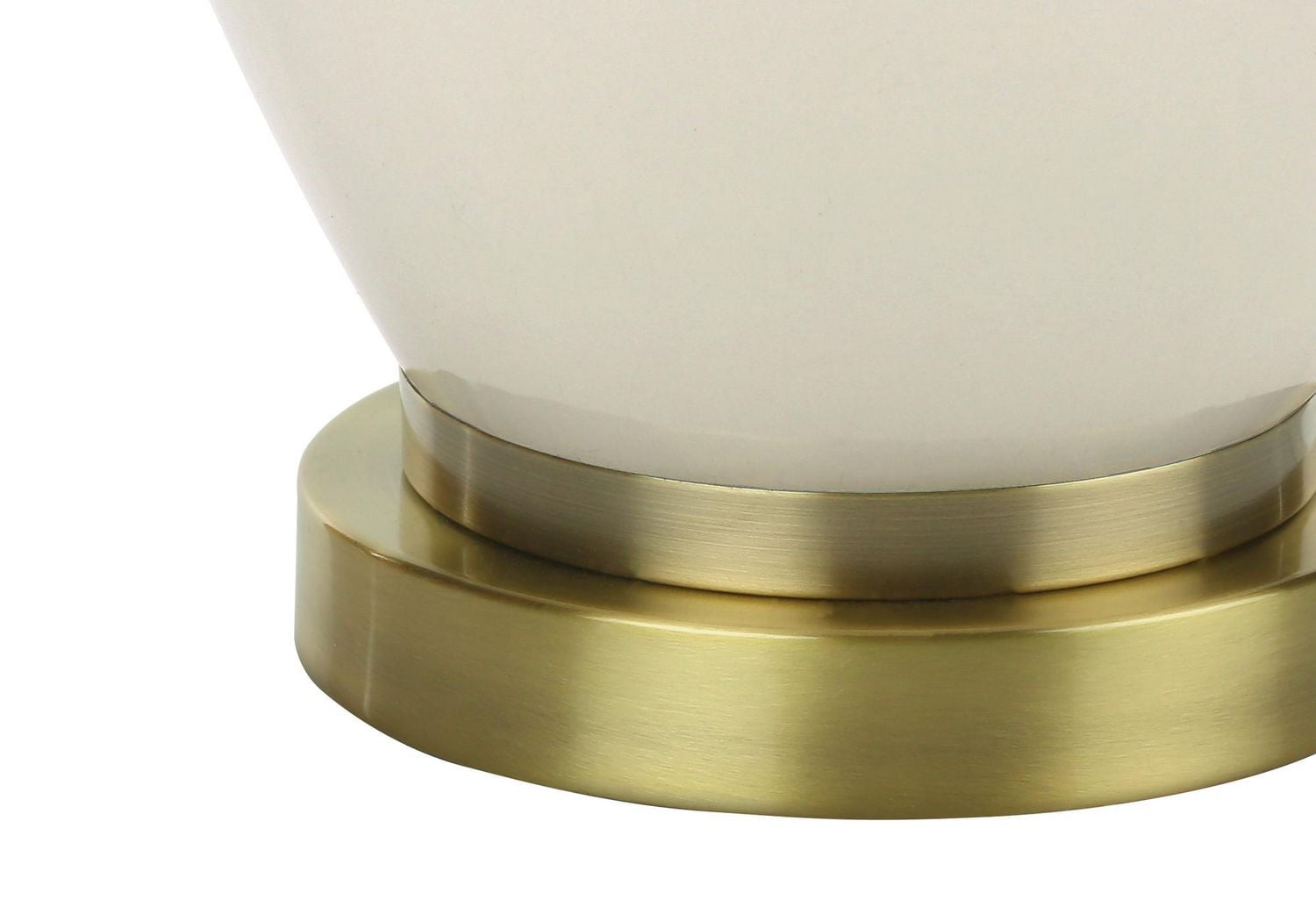 Monarch Specialties Lighting, 26"h, Table Lamp, Ivory / Cream Shade, Cream Ceramic, Transitional