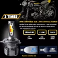 thumbnail image 2 of Foco Led Moto Italika 125z 150z 200z 250z H4 Hs1 4 Modos Luz, 2 of 8