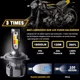 thumbnail image 2 of Foco Led Moto Italika 125z 150z 200z 250z H4 Hs1 4 Modos Luz, 2 of 8