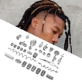 thumbnail image 1 of Cuentas de Trenzas de Cabello, Aleació de Zinc, Cuentas de Rastas Portátiles de Moda para la Fiesta para Hombres Mujeres, 1 of 7