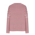 thumbnail image 5 of ABATAB Womens Striped Long Sleeve Shirt Round Neck Tops Casual Loose Tshirts Fall Basic Tops, 5 of 7