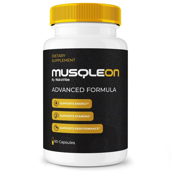 Musqleon – Original Musqleon Capsules with a Natural Daily Blend for Energy & Wellness | Clean, Gentle, Easy-to-Swallow Pills (60 Capsules)