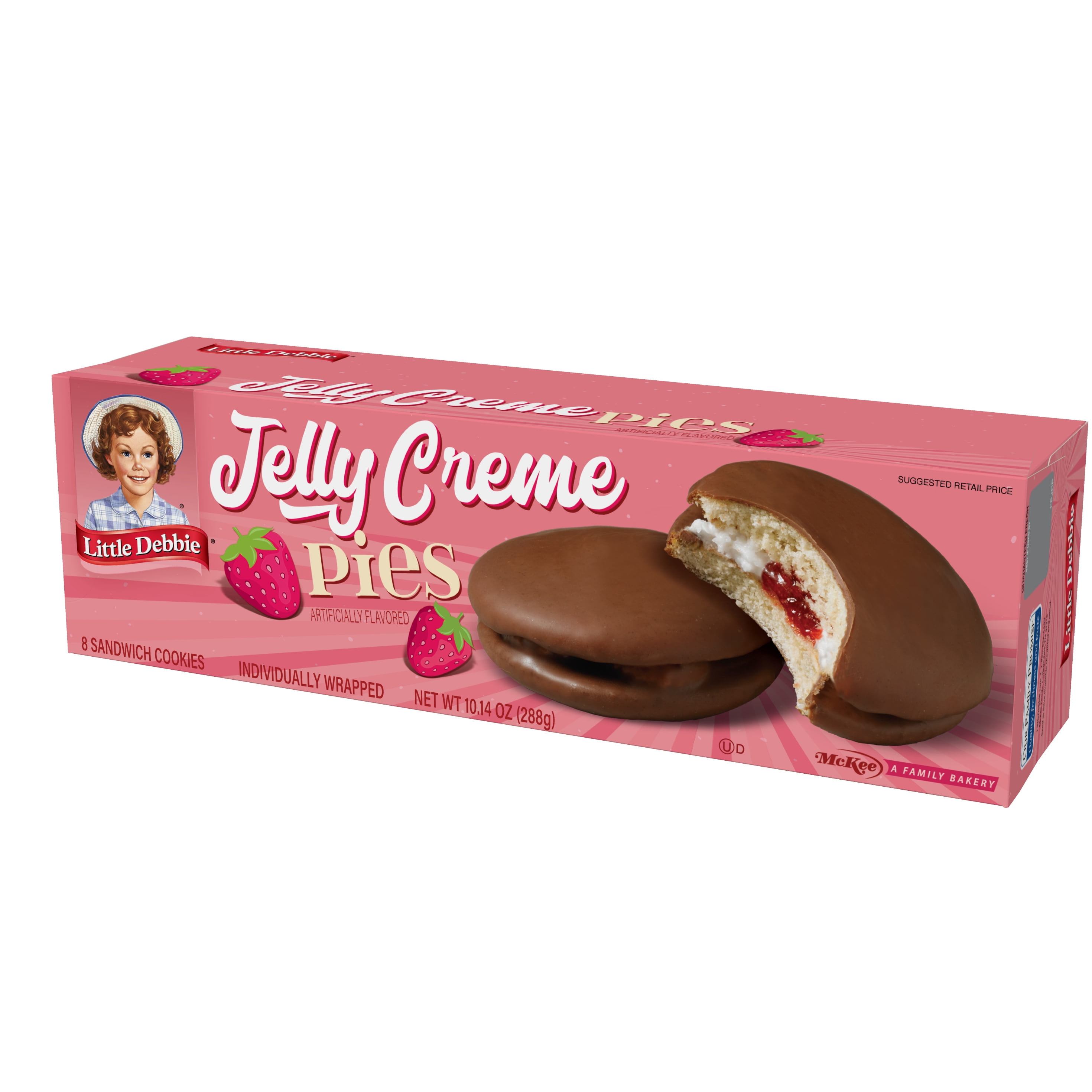 Little Debbie Jelly Crème Pies, 10.14 oz (8 count)
