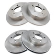 thumbnail image 2 of TRQ Front & Rear Brake Rotors Set Fits Select 1995-2001 Ford Explorer 1998-2001 Mercury Mountaineer, 2 of 6