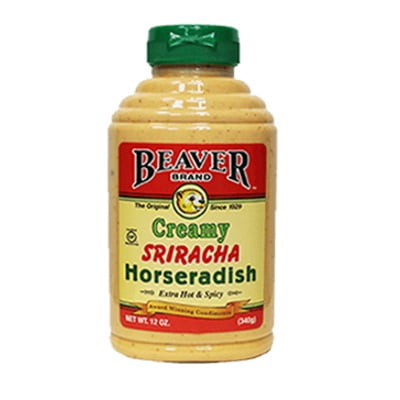 Beaver Creamy Sriracha Horseradish (6x12 OZ ) by Beaver