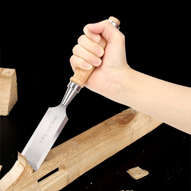 Herramienta De Cincel De Madera, Cincel Plano Portátil Con Borde Incisivo Para Carpintería ANGGREK Descripción de la referencia