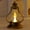 Bronze,97,Free Size, variant on Vintage Electronic Candle Lamp With Flickering Flame Effect, Battery-Powered Mini Oil Lamp For Christmas Tabletop, Bedroom, Or Mantel Winter Night Ambience Lighting Decoration