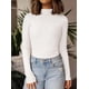 thumbnail image 2 of Remera PRETTYGARDEN 2025 para Mujer Cuello Alto Manga Larga Blanca Talle L, 2 of 8