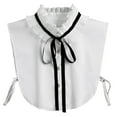 thumbnail image 2 of Wancir Women's Detachable Shirt Collar Vintage Stand Collar Accessory for Blouses/Sweaters, 2 of 9