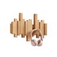 thumbnail image 1 of Trä Piano Klädställ Väggmonterat Klädställ Multifunktionell Vikbar Hängare Estetisk Rum Dekoration Beech, 1 of 5