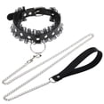 thumbnail image 2 of relayinert Collier Ras du Cou Style Gothique pour Déclaration de Mode avec Style Noir, 2 of 6