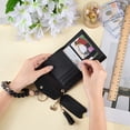 thumbnail image 3 of 1 Set Boho Wristlet Keychain Wallet with Lipstick Holder, 3 of 5