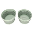 thumbnail image 4 of Double Layer Colander, Easy  Double Layer Drain Basket Foldable Design  For Outdoor Green Small, 4 of 8