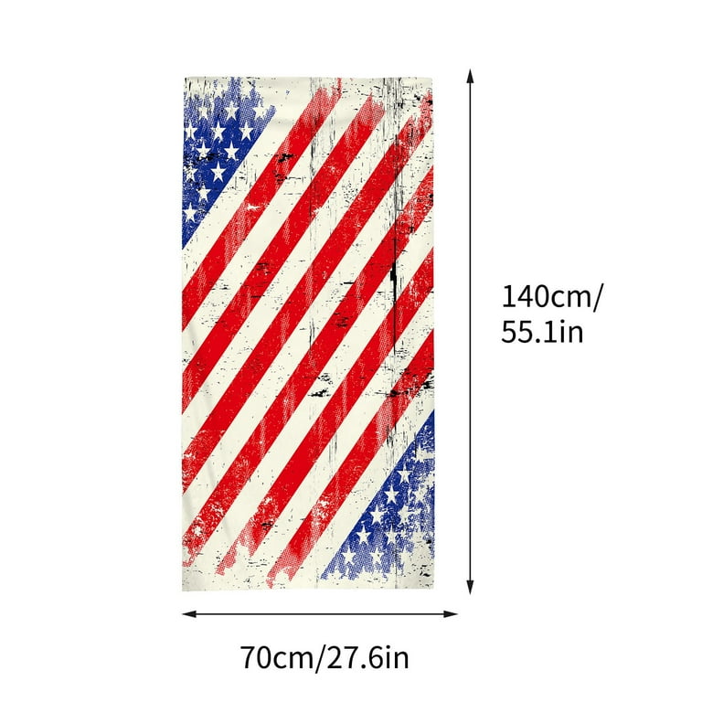 Independence Day Beach Towel Polyester Beach Towel Kitchen Towels