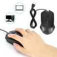 thumbnail image 4 of Wired Mouse, 2400 DPI Wide Compatibility Computer Mouse  For Home For Office For Travel, 4 of 8