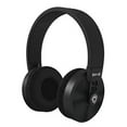 thumbnail image 2 of PopClik 2 One Pro Headphone Black Leather Elegance and Soft-Spoken Steel 50mm, 2 of 2