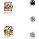thumbnail image 4 of 4 Pairs 6 Mm Magnetic Earrings For Women Cubic Zirconia Magnet Earrings For Men Clip On Earrings, 4 of 5