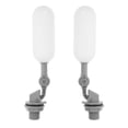 thumbnail image 1 of 2PCS Adjustable Flow Float Valve Plastic Water Float Valve 1/2 Inch Float Ball Valve Automatic Water Level Control Valve for Water Tank, 1 of 6
