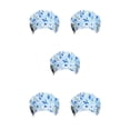 thumbnail image 2 of Transemion Operating Hats Nurse Durability Gourd-shaped Button Bright Colors Tie Back Multifunctional Work Uniform Working Caps G-07 5Set, 2 of 6