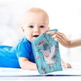thumbnail image 4 of Watercolor Crane Pink Flowers Baby Muslin Washcloths Soft Absorbent Face Towel, Floral Branches Spring Butterfly Burp Cloths Cotton Bath Wipes 3 PCS Infant Wash Cloth for Newborn Boys Girls 12x12 in, 4 of 6