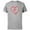 Athletic Heather, variant on Marvel WandaVision To Grow Old In Vision Heart - Short Sleeve Cotton T-Shirt for Adults - Customized-White