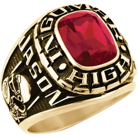 Keepsake Personalized Men's Square Class Ring