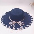 thumbnail image 2 of Yoyauz Ladies' Straw Hat, Upf 50+Uv Protection Wide Brimmed Summer Straw Hat, Foldable And Rollable Hat, 2 of 5