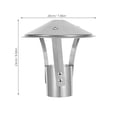 thumbnail image 2 of FONDOTIN Chimney Flue Stopper Stainless Steel Windproof for Home 1Pack, 2 of 8