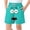 Mint Green, variant on Boys Swim Trunks, Printed Beach Summer Elastic Waist Board Shorts with Pockets Mint Green Size 10-12T