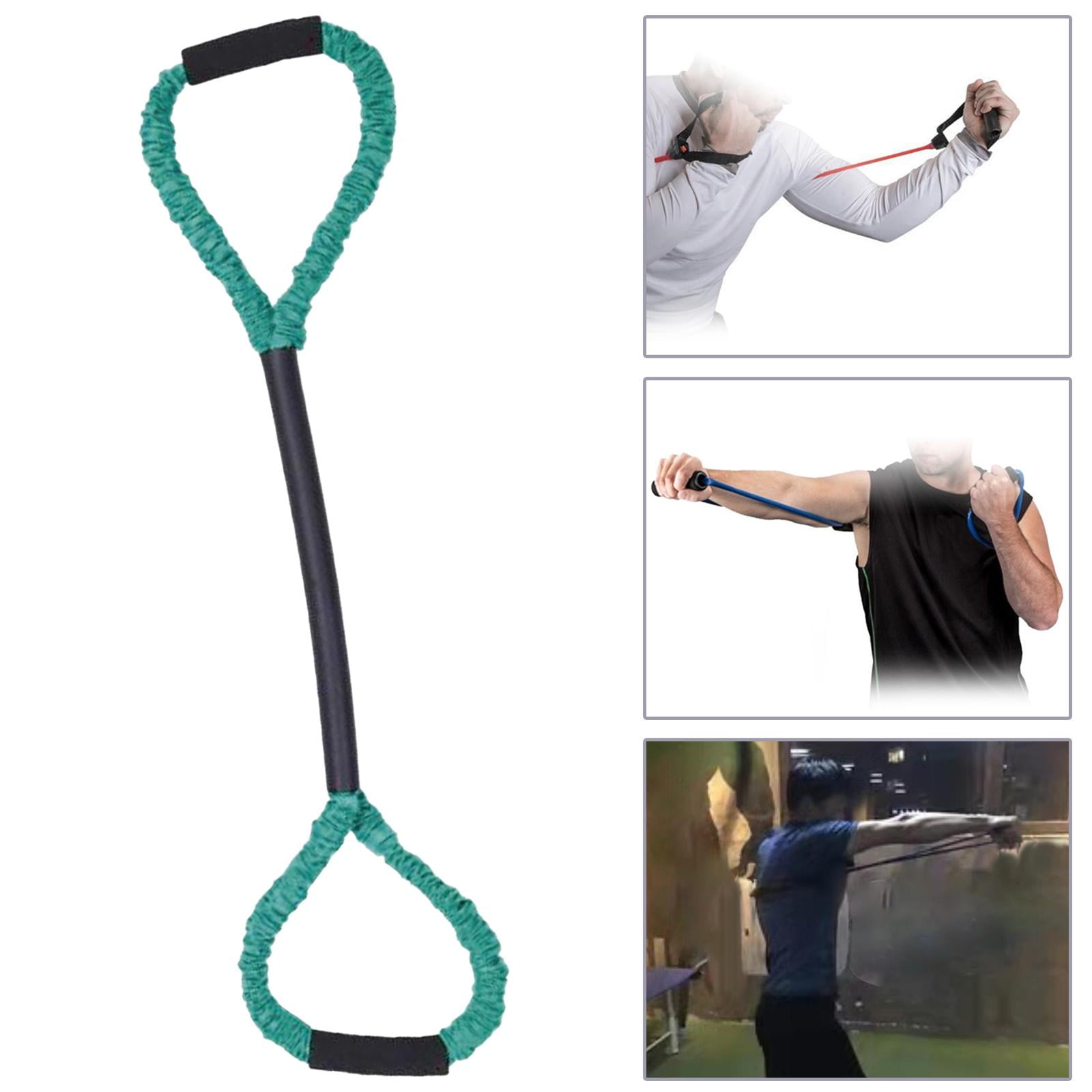 Boxing Resistance Bands Elastic Bands Exercise Bands Pulling Rope for Basketball Green 30lb