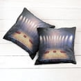 thumbnail image 2 of Ambesonne Sports Throw Pillow Cover 2 Pack, Basketball Tournament, 16", Beige Navy Brown, 2 of 6