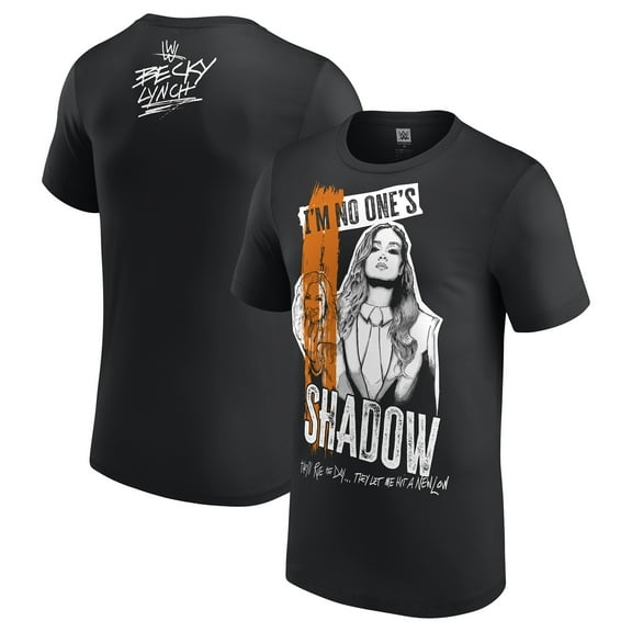 Men's Black Becky Lynch Shadow T-Shirt