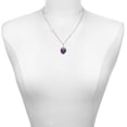 thumbnail image 2 of Delight Jewelry Silver-tone Purple Grapes - Silvertone Class of 2026 Delicate Bar Necklace, 18.75", 2 of 4