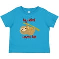 thumbnail image 3 of Inktastic My Mimi Loves Me Sloth Boys or Girls Baby T-Shirt, 3 of 5