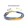 thumbnail image 1 of TIMIFIS Bracelets Ukrainian Yellow Blue Bracelet Set Rope Bracelet String Thread Bracelets Bracelet With Natural Crystal Bracelet Valentine'S Day Gift, 1 of 2