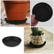 thumbnail image 2 of 10 bandejas redondas de plástico para macetas, ideales para plantas y jardines interiores y balcones., 2 of 7