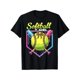 thumbnail image 1 of Softball Drip Girls Ice Cream Drip Youth Softball Girl Bow T-Shirt, for Boys Fashion Trend Bottoming Shirt Breathable, Moisture Wicking, Casual Comfortable Top Streetwear Fashion Casual Summer Tee Cr, 1 of 6