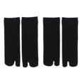 thumbnail image 3 of Tabi Socks Womens Non - slip Invisible Flats Black, 3 of 8